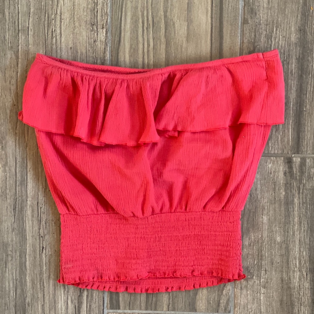 Guess strapless shirt Sz. medium